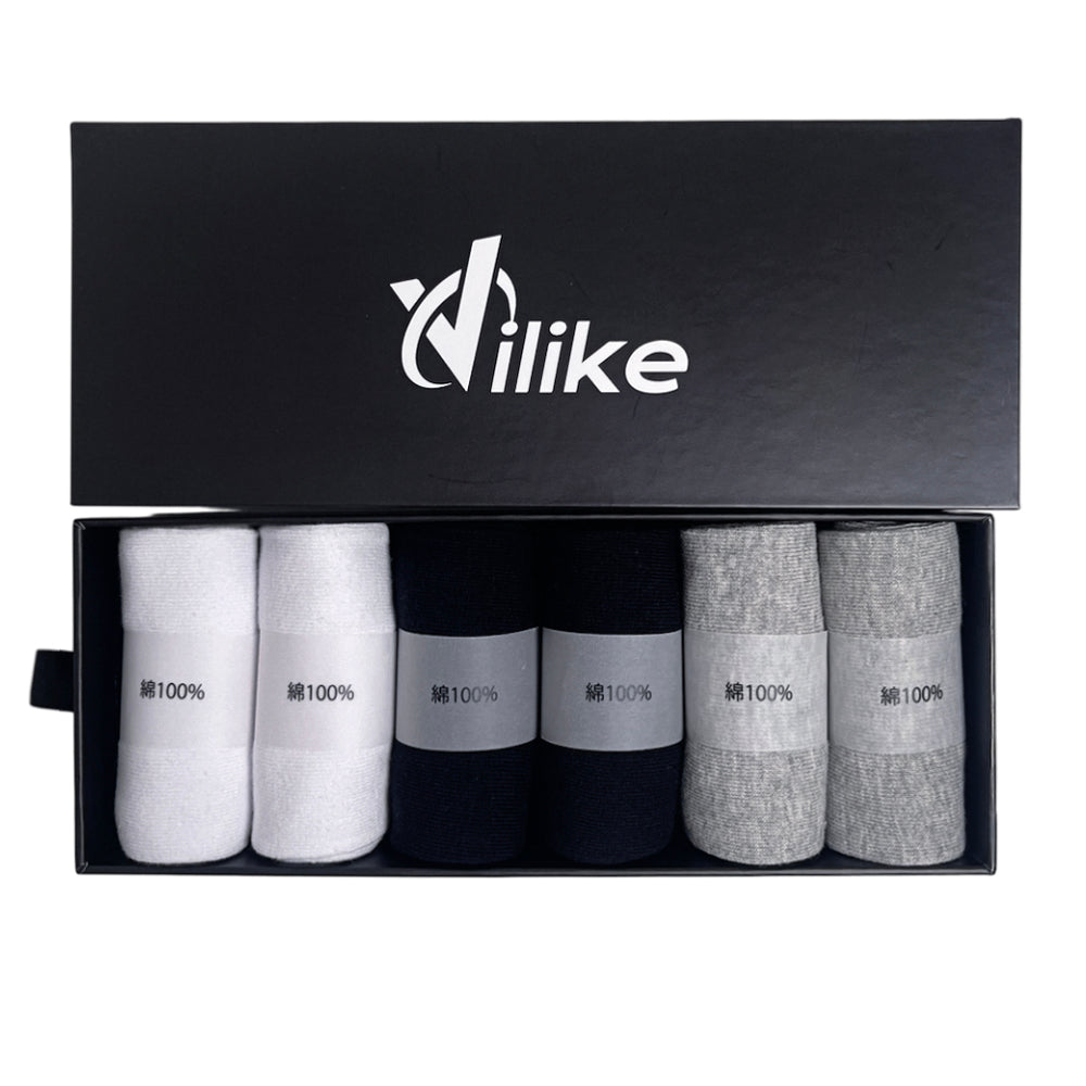 コットン100% 抗菌消臭ソックス